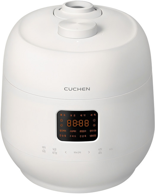 쿠첸 더 핏 슬림 전기압력밥솥 10인용, CRS-FSWD1040W, WHITE