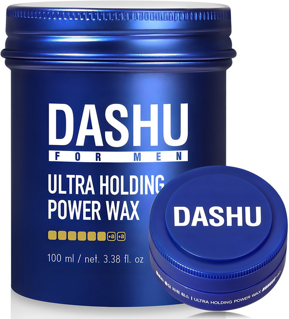 DASHU 男士超強定型持久造型髮蠟 100ml+旅行小容量 15ml, 115ml, 1組