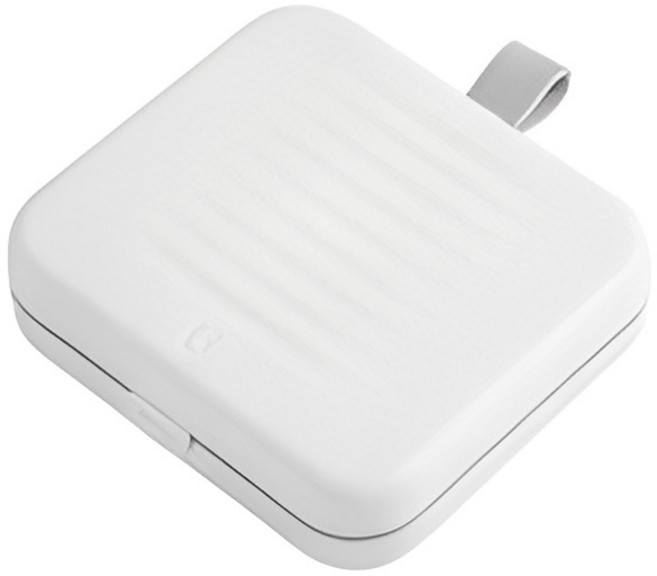 주앤지 휴대용 자석 반짇고리 실 바느질함 세트, 화이트, 1세트