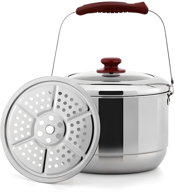 퀸센스인덕션 부 미니들통, 22cm, 혼합색상, 1세트