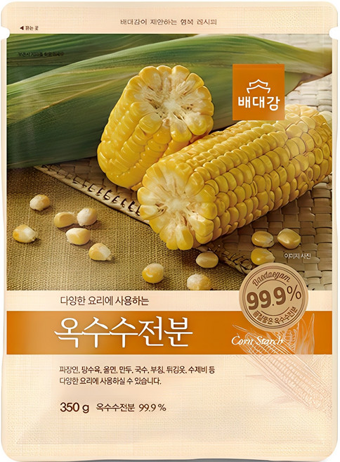 배대감 옥수수전분, 350g, 1개