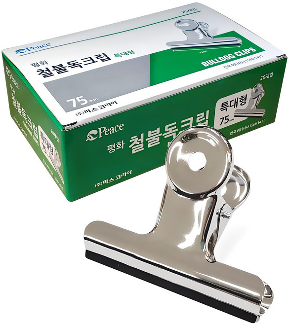 피스코리아 철불독크립, 특대, 20개, 20개