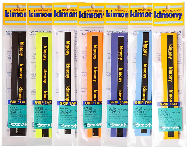 키모니 하이 소프트 EX 배드민턴 오버그립 KGT100, 랜덤 발송, 7개