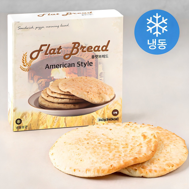 리치 플랫 브레드 고디타 (냉동), 340g, 1개입, 1개