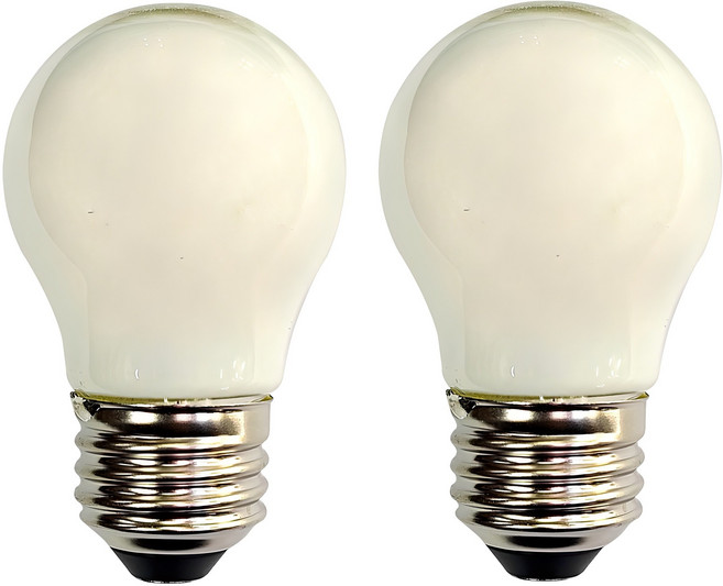 오스람 LED 인지구 전구 E26 2.5W, 전구색, 2개