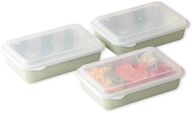 아띠홈 밀프렙 도시락, 민트, 3개