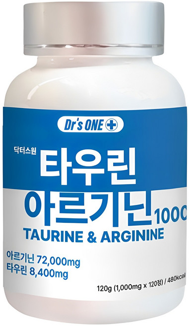 닥터스원 타우린 아르기닌 1000 120g, 120정, 1개