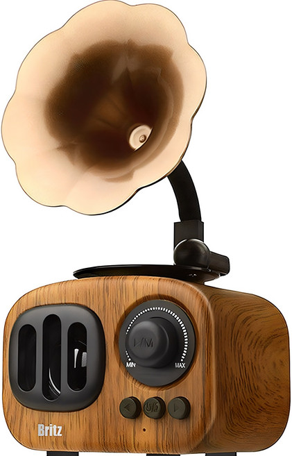 브리츠 엔틱 스타일 블루투스 스피커, BA-MK2, 혼합 색상