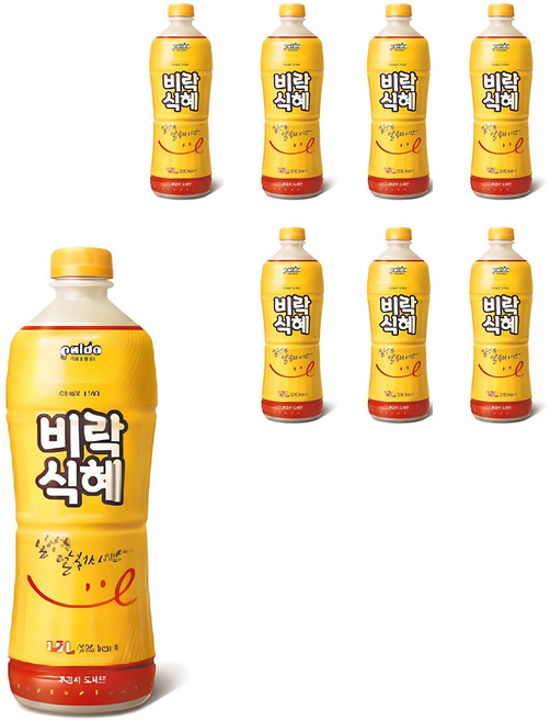 팔도 비락 식혜, 1.5L, 8개