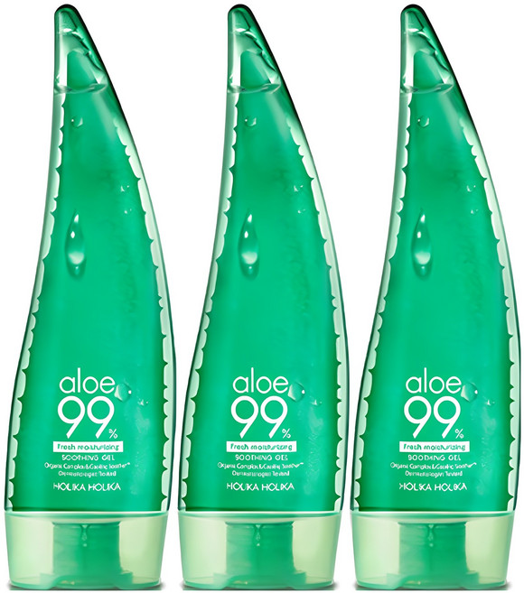 홀리카홀리카 알로에 99% 수딩 젤, 250ml, 3개