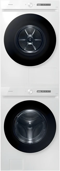[10% 환급가전] 삼성전자 비스포크 그랑데 AI 세탁기 WF21CB6650BW + 건조기 DV17CB6600BW 21kg + 17kg 방문설치, WF21CB6650BW(세탁기) + DV17CB6600BW(건조기), 화이트