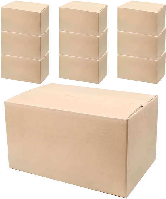 코멧 택배박스 BA골 450x300x250, 10개