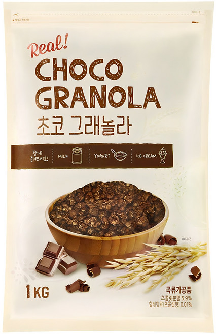 동서 초코 그래놀라 시리얼, 1kg, 1개