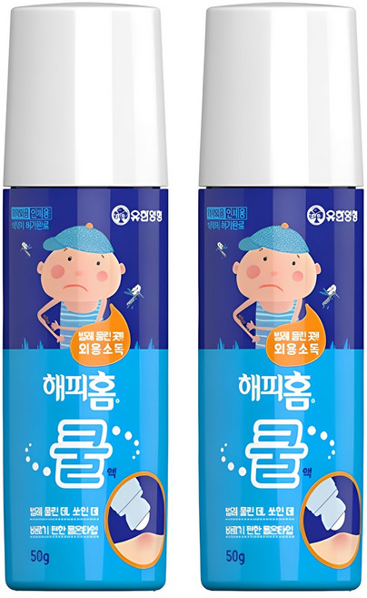 해피홈 쿨액 50g, 2개