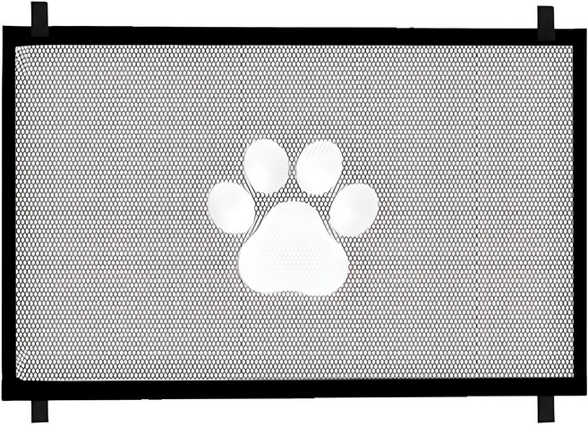 파스텔펫 반려동물 무타공 메쉬 안전망, 블랙, 1개