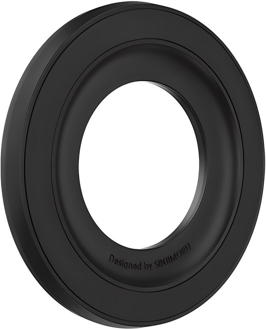 신지모루 다용도 맥세이프 M 월마운트 패드 휴대폰 거치대, 1개, 블랙