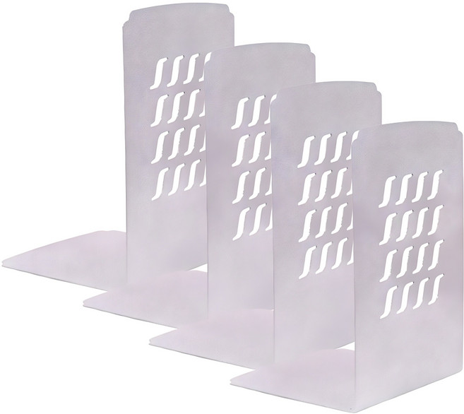 아카데미 북앤드 L형 4p, 그레이