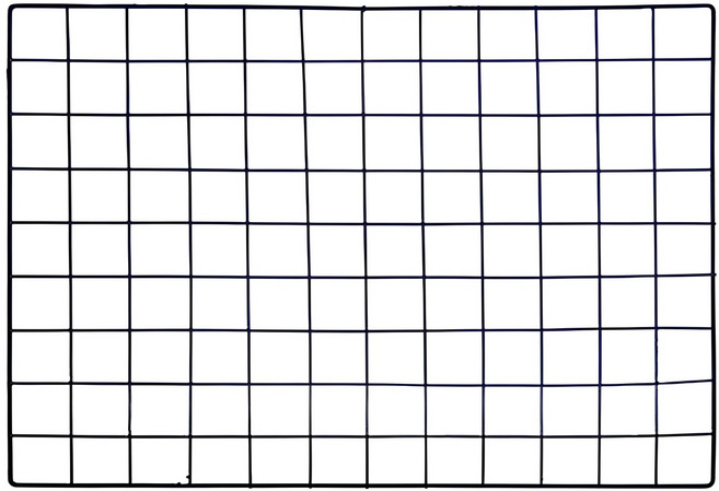 인테리어 스틸 메쉬망 65x45cm, 1개