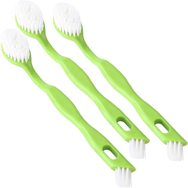 핸디 세척솔, 그린, 3개