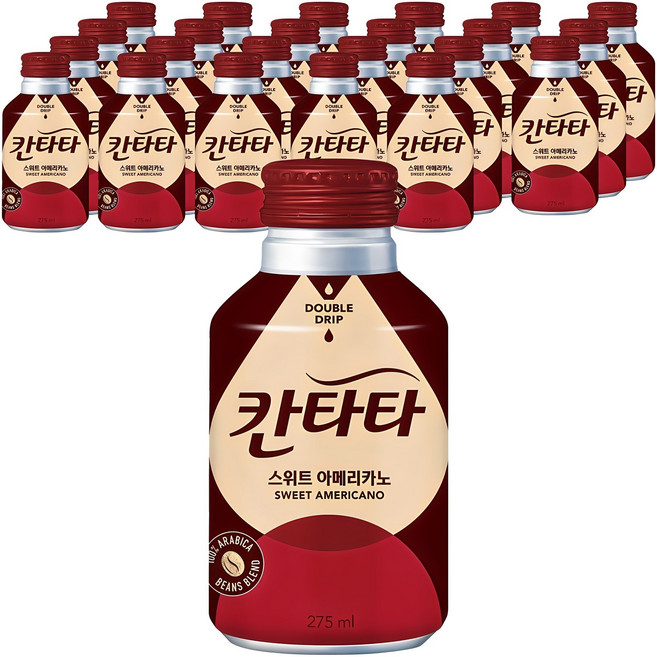 칸타타 스위트 아메리카노, 275ml, 24개