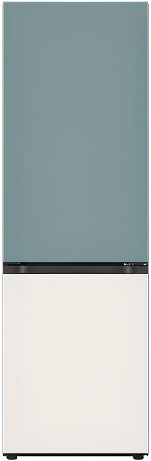 [색상선택형] LG전자 오브제 344L 빌트인 메탈 모던엣지 2도어 냉장고 방문설치, Q343MTEF33