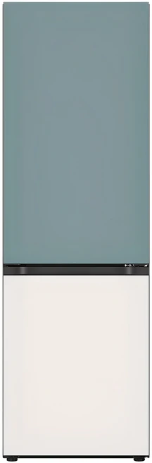 [색상선택형] LG전자 오브제 344L 빌트인 메탈 모던엣지 2도어 냉장고 방문설치, Q343MTEF33