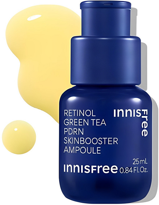 이니스프리 레티놀 그린티 PDRN 스킨부스터 앰플, 25ml, 1개