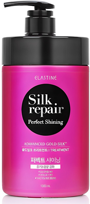 엘라스틴 실크리페어 퍼펙트 샤이닝 골드실크 트리트먼트, 1L, 1개