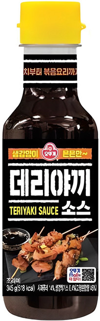 오뚜기 데리야끼 소스, 345g, 1개