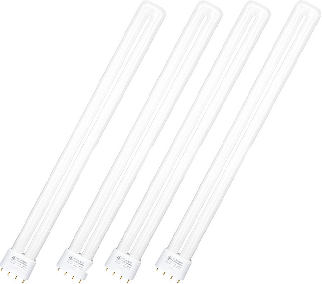 루미트론 에디슨 이관 형광램프 36W FPL36EX, 주광색, 4개