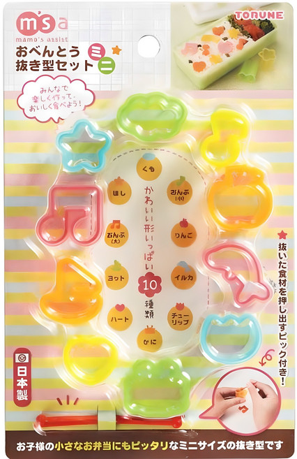 토루네 도시락 햄치즈 성형 세트 미니 12p, 혼합색상, 1세트