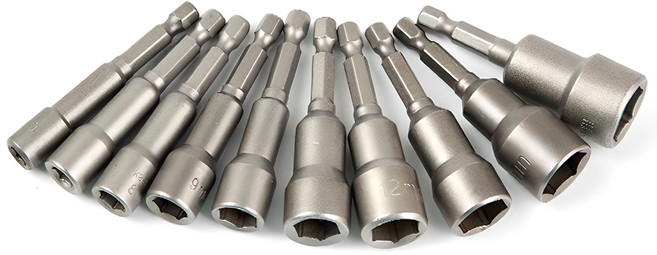 지오비즈 자석 육각 비트 소켓 10종, 1세트