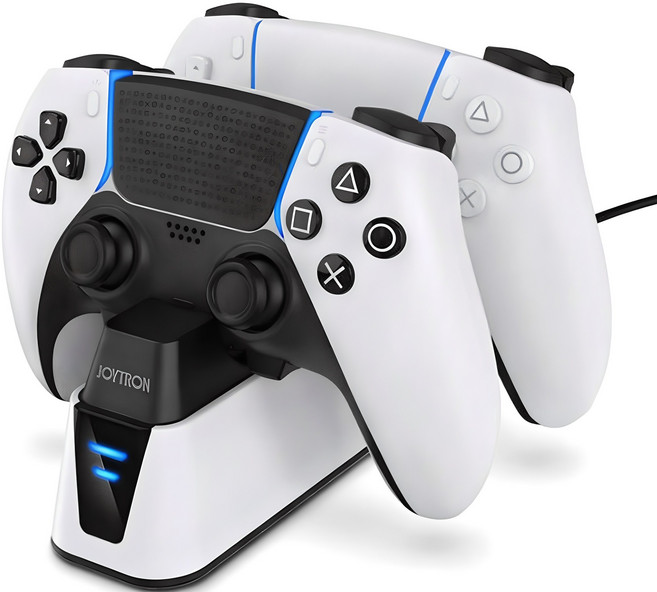 조이트론 PS5 듀얼센스 듀얼엣지 지능형 차저 충전 거치대, JTP5-201, 1개