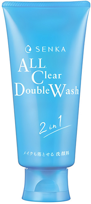 센카 올 클리어 더블 더블유 클렌징폼, 120g, 1개