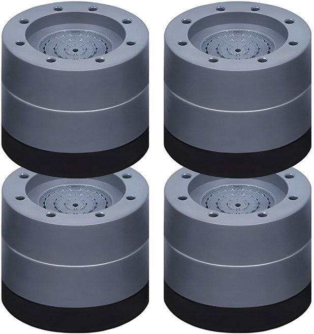 HK 세탁기 냉장고 높이조절 스토퍼 3단 소음방지패드, 4개