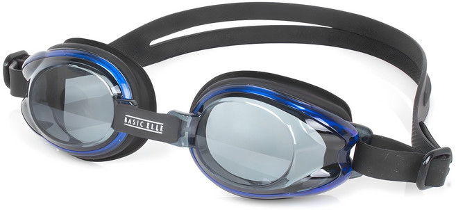 베이직엘르 김서림 방지형 아동 수경 BEP-RC06K, 블랙, 1개