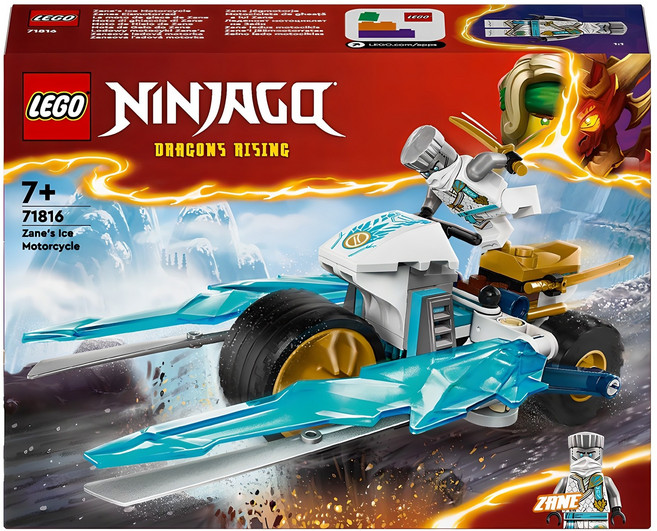 레고 닌자고 71816 쟌의 아이스 모터사이클, 혼합색상, 1개