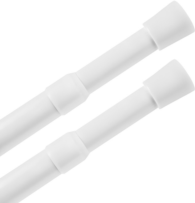 코멧 22mm 스프링식 압축봉 4호 70~120cm, 화이트