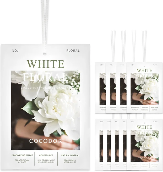 코코도르 퍼퓸 샤쉐, 10g, 10개, 화이트플로랄 - 쿠팡