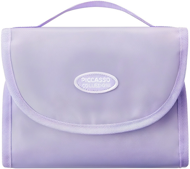 피카소 꼴레지오니 데일리 메이크업 파우치, 1개, 퍼플