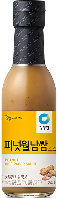청정원 피넛월남쌈 소스, 240g, 1개
