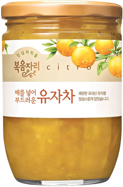 복음자리 배를 넣어 부드러운 유자차, 620g, 1개입, 1개