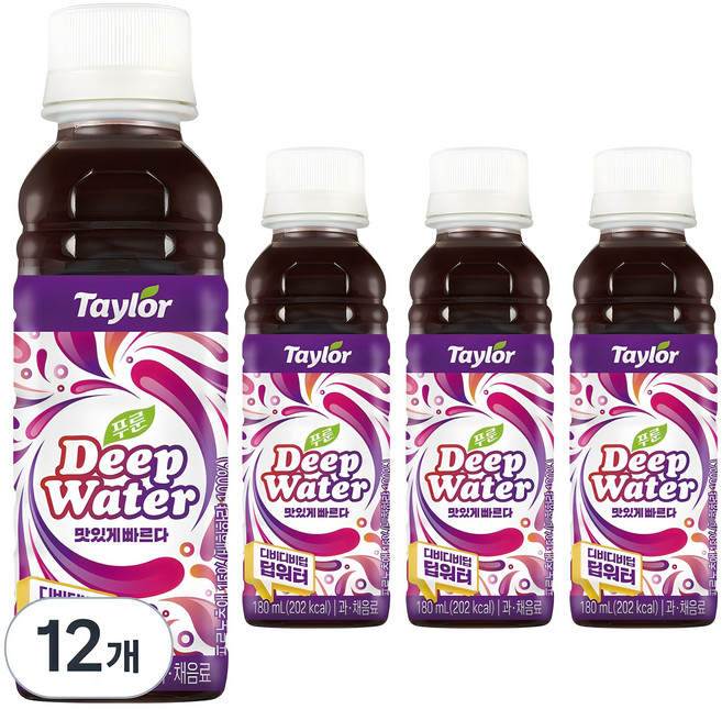 Taylor Deep water李子果汁, 180ml, 12瓶