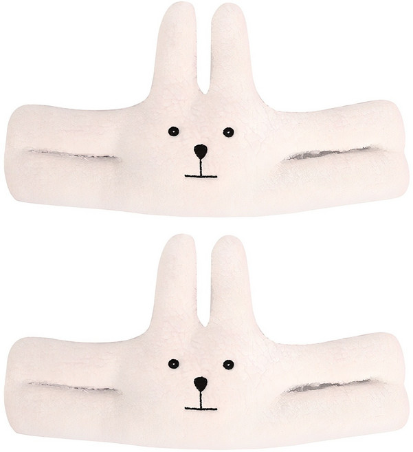 아이끌레 매달려 문닫힘 방지 도어쿠션, 토끼, 2개