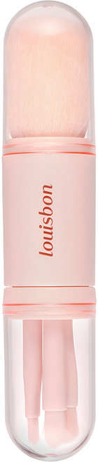 루이본 하나로 다되는 프리미엄 올인원 메이크업 브러쉬 세트, 혼합색상, 1개