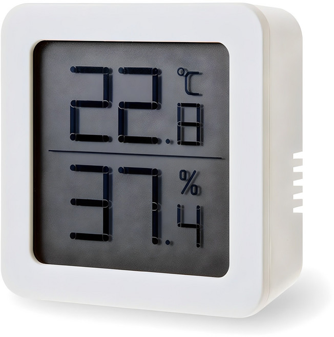 노바리빙 노바 디지털 온습도계 S595, 1개, 화이트