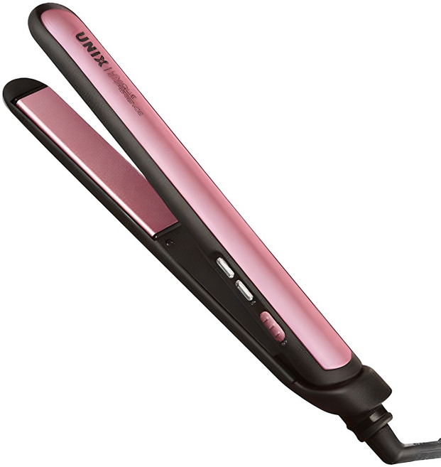 유닉스 세라믹 헤어 스타일러 매직기, 핑크, UCI-A2302