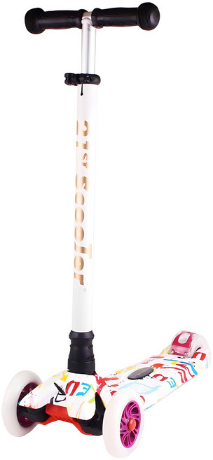 21st 스페셜 에디션 탈부착식 아동용 킥보드, 그라피티, 1개