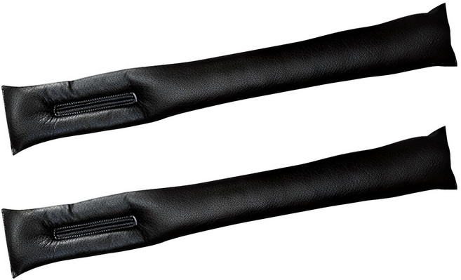 블럭마트 카시트 틈새커버, 블랙, 2개