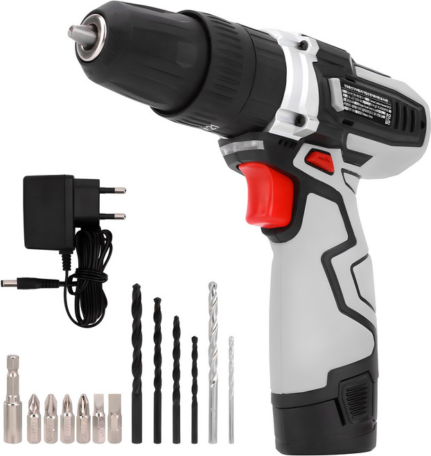 탐사 12 V 리튬 충전 무선 전동 해머드릴, 본품, 1개